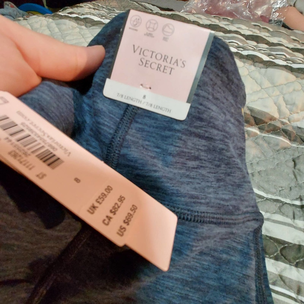 victoria secret blue leggings